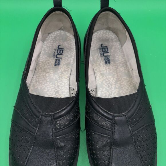 JBU by Jambu Dayna Memory Foam Slip On Walking Shoes Womens Size 8.5 Wide Black - Picture 3 of 12